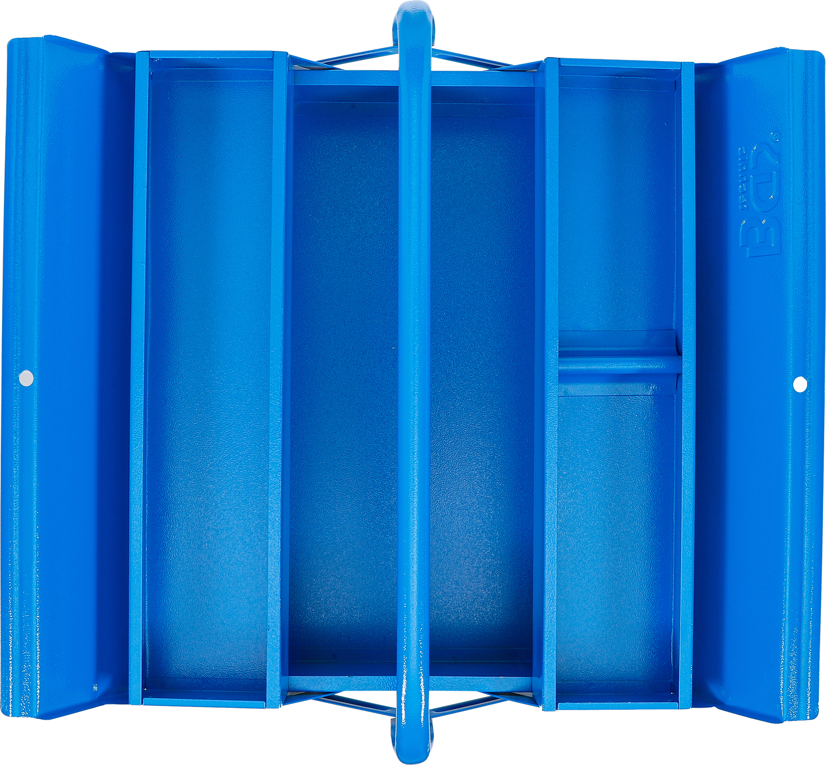 BGS Metall-Werkzeugkasten | leer | 420 x 200 x 150 mm | 3 Fächer
