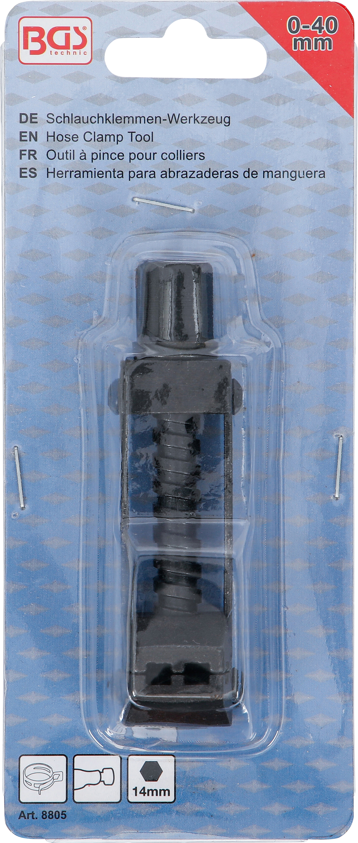 BGS Schlauchklemmen-Werkzeug | 0 - 40 mm