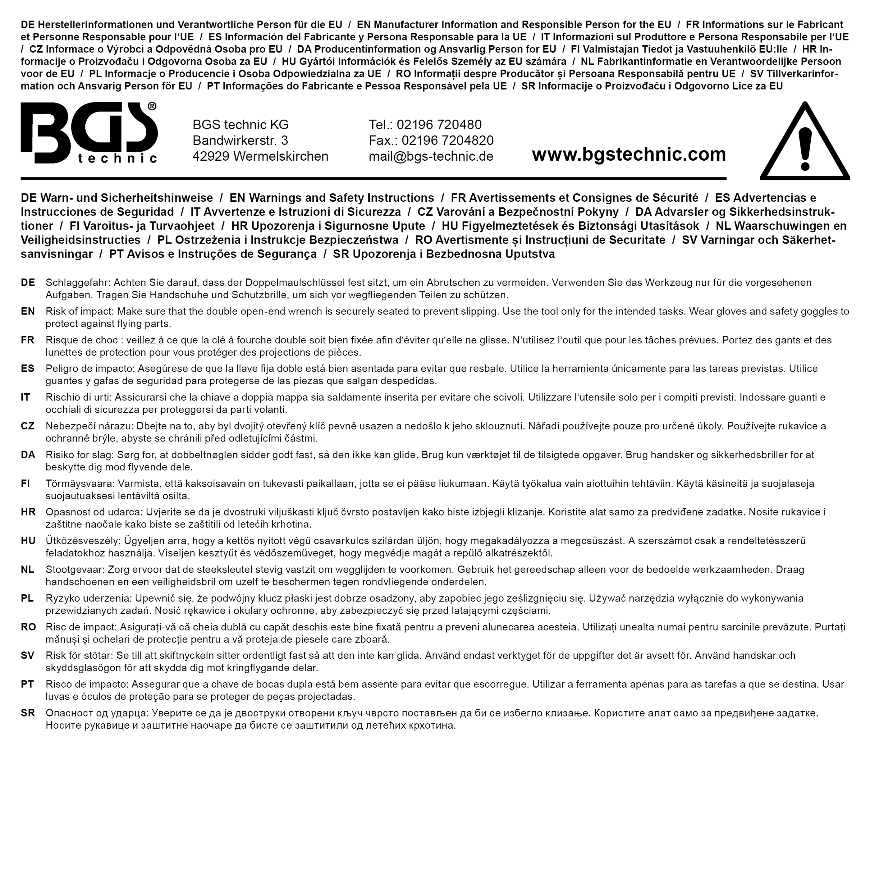 BGS Tetron-Leertasche für Art. 1184