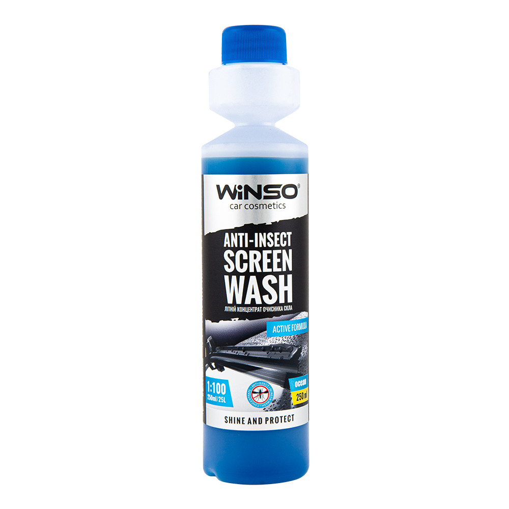 Winso Anti Insect Screen Wash Scheiben Reiniger 1:100 Konzentrat Ocean 250 ml