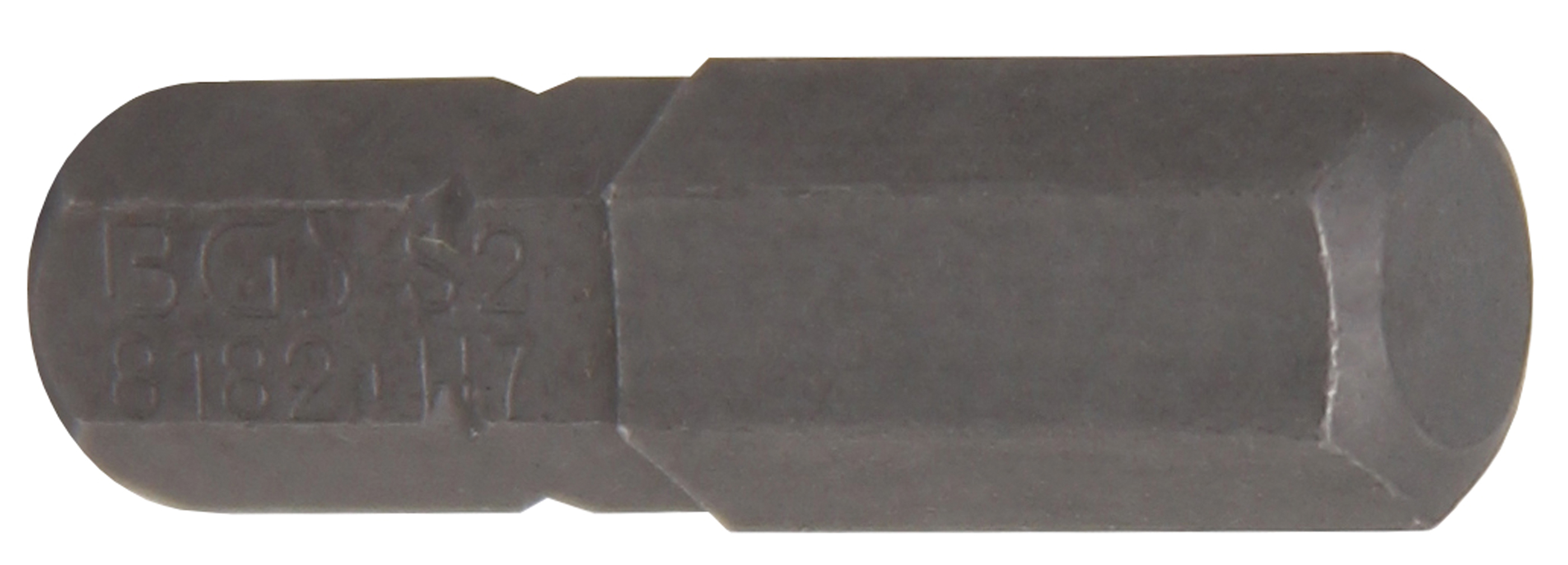 BGS Bit | Länge 25 mm | Antrieb Außensechskant 6,3 mm (1/4") | Innensechskant 7 mm