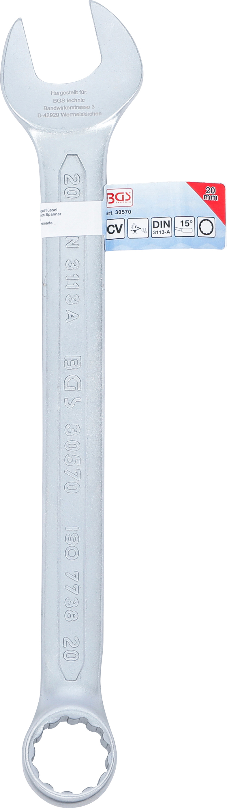 BGS Maul-Ringschlüssel | SW 20 mm