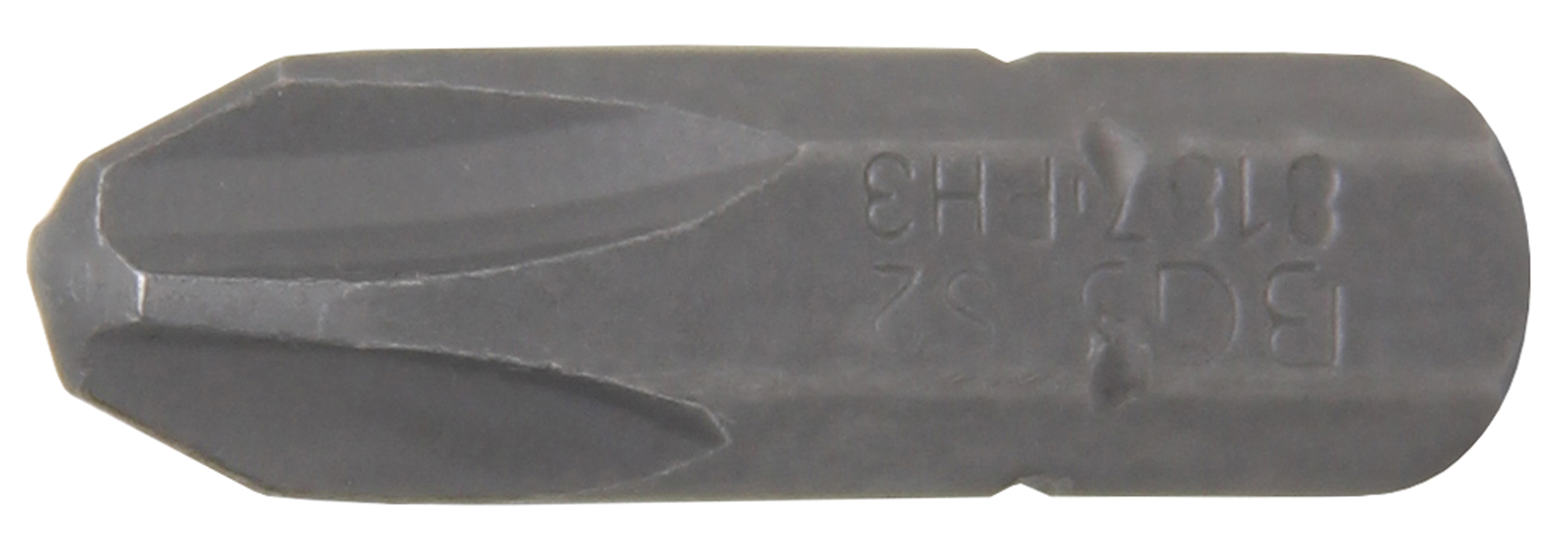 BGS Bit | Länge 25 mm | Antrieb Außensechskant 6,3 mm (1/4") | Kreuzschlitz PH3