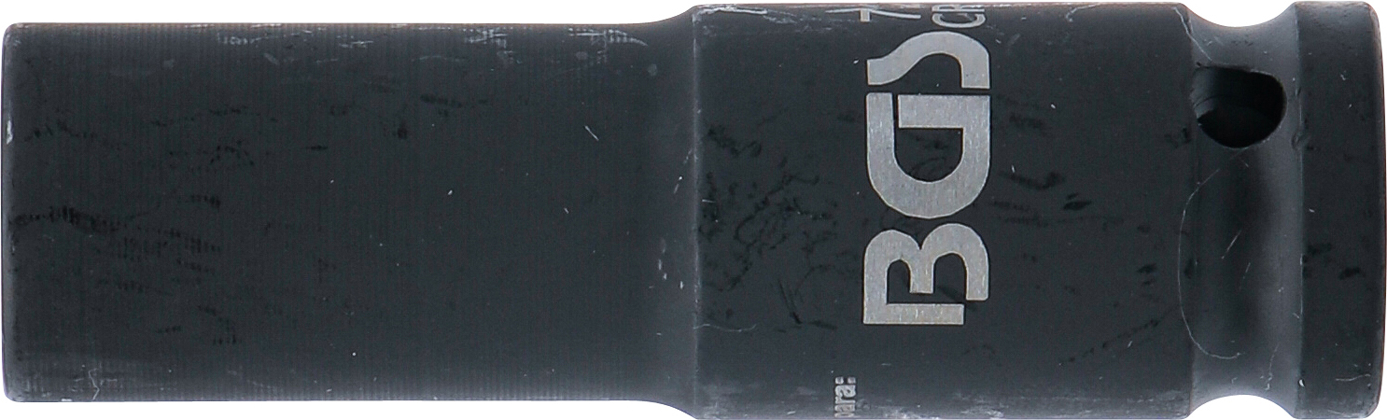 BGS Kraft-Steckschlüssel-Einsatz Sechskant, tief | Antrieb Innenvierkant 12,5 mm (1/2") | SW 14 mm