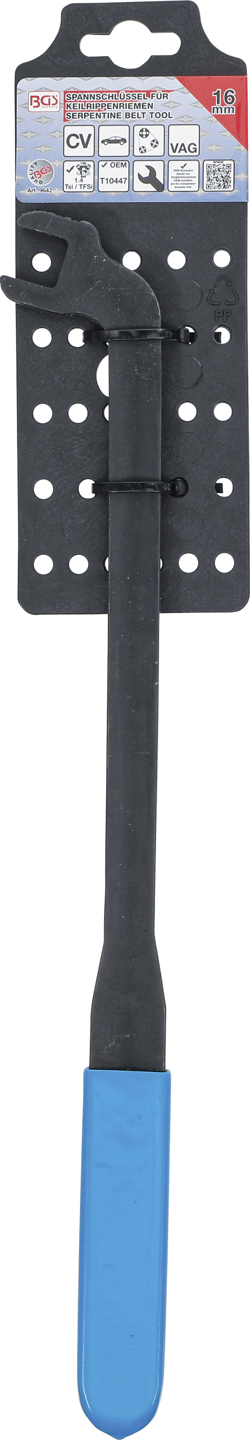 BGS Spannschlüssel für Keilrippenriemen | für VAG 1.4 TSI / TFSI