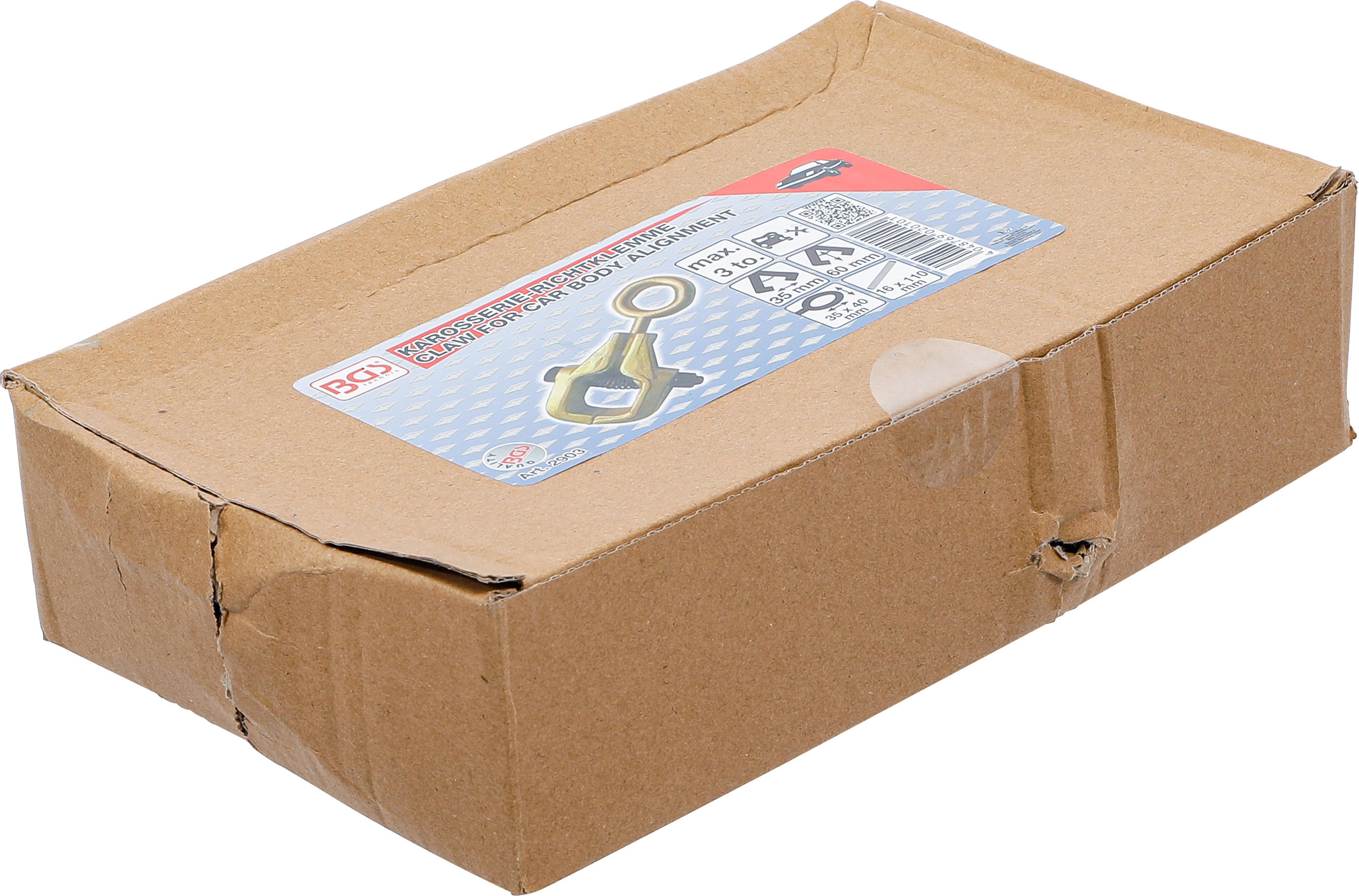 BGS Karosserie-Richtklemme | 35 mm | eine Zugrichtung | max. 3 t