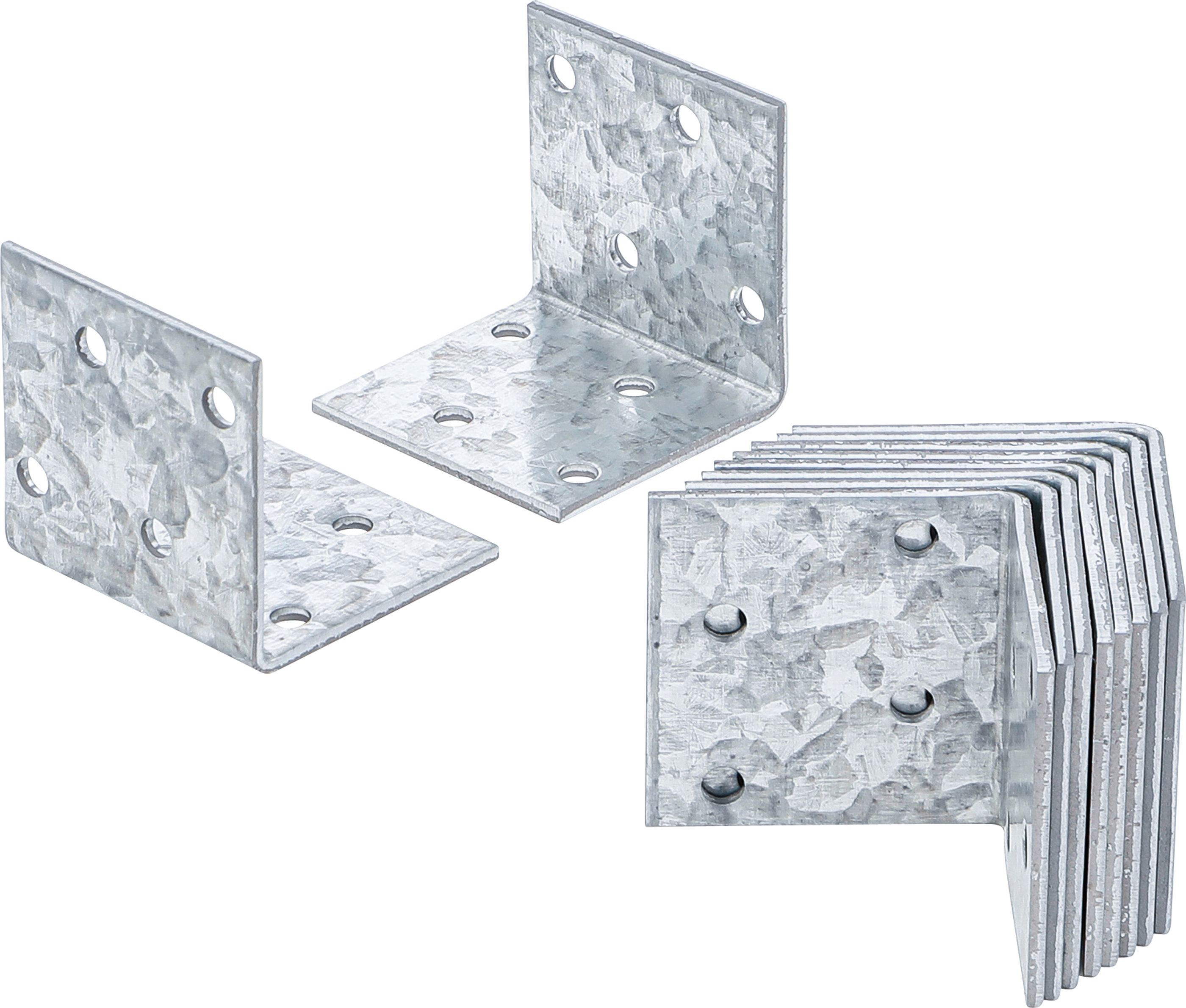 BGS Winkelverbinder | 40 x 40 x 40 mm | 10-tlg.