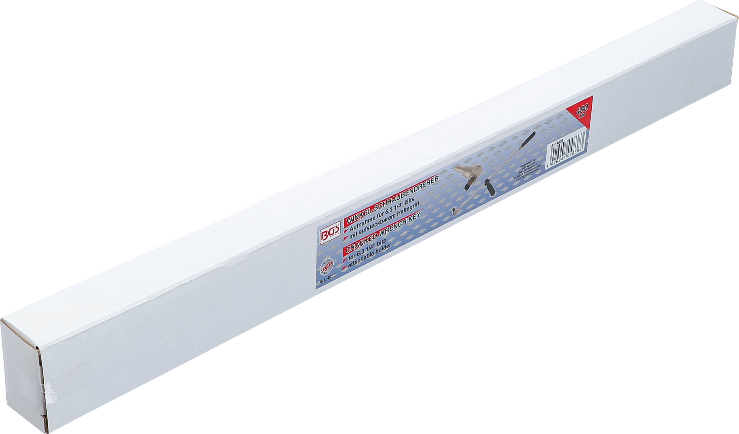 BGS Winkel-Schraubendreher | 480 mm