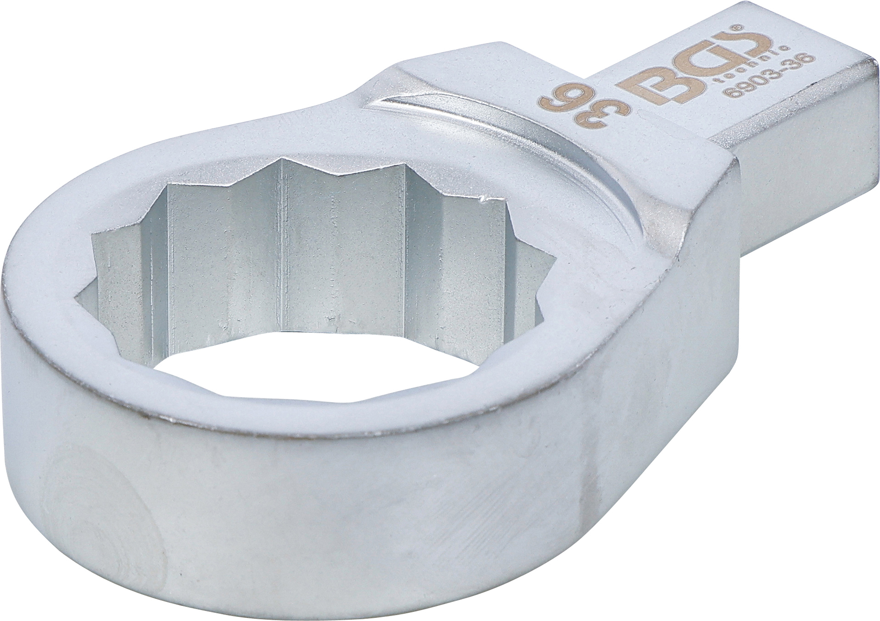 BGS Einsteck-Ringschlüssel | 36 mm | Aufnahme 14 x 18 mm