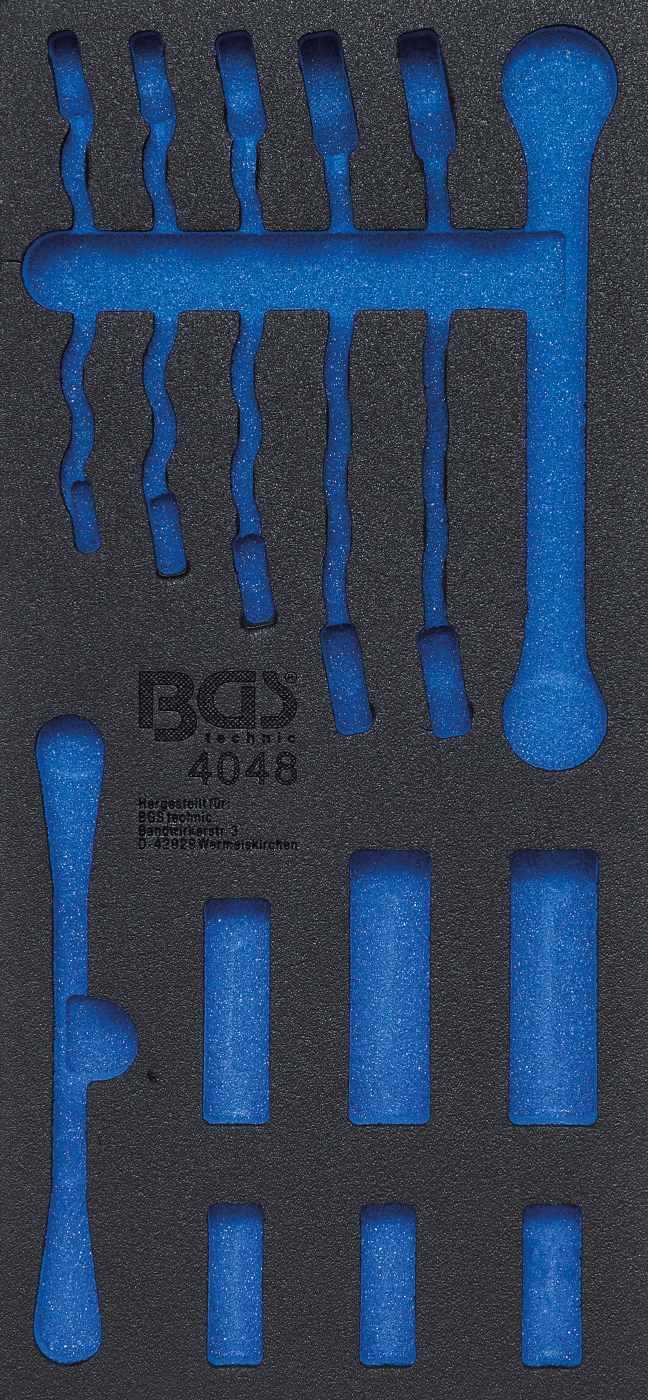 BGS Werkstattwageneinlage 1/3 | leer | für Art. 4048