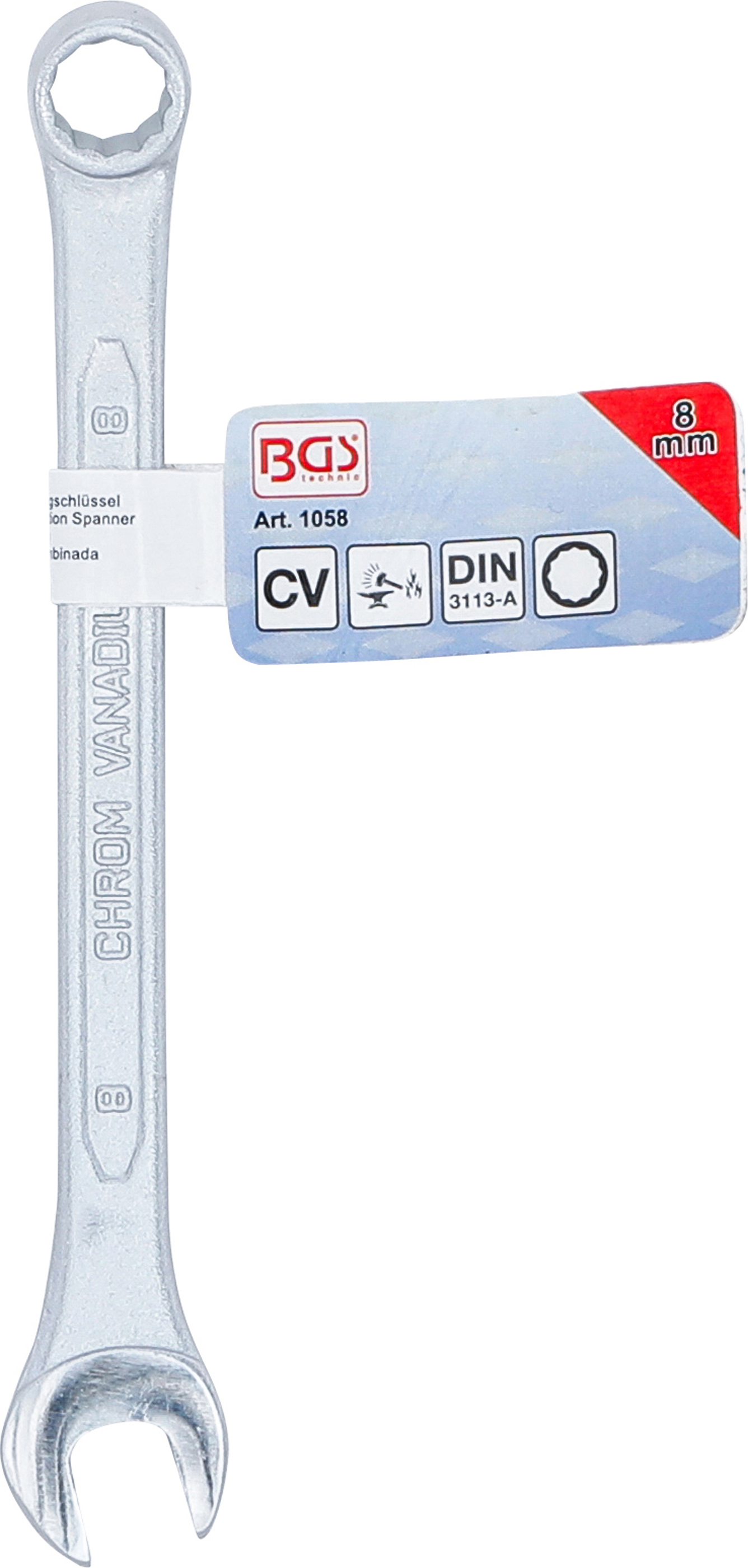 BGS Maul-Ringschlüssel | SW 8 mm