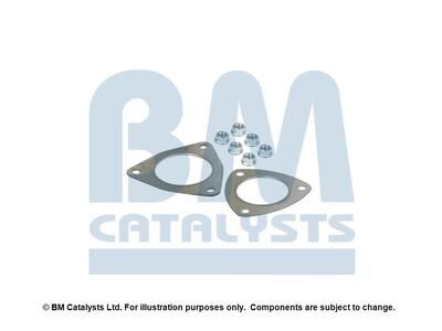 Montagesatz, Abgasrohr