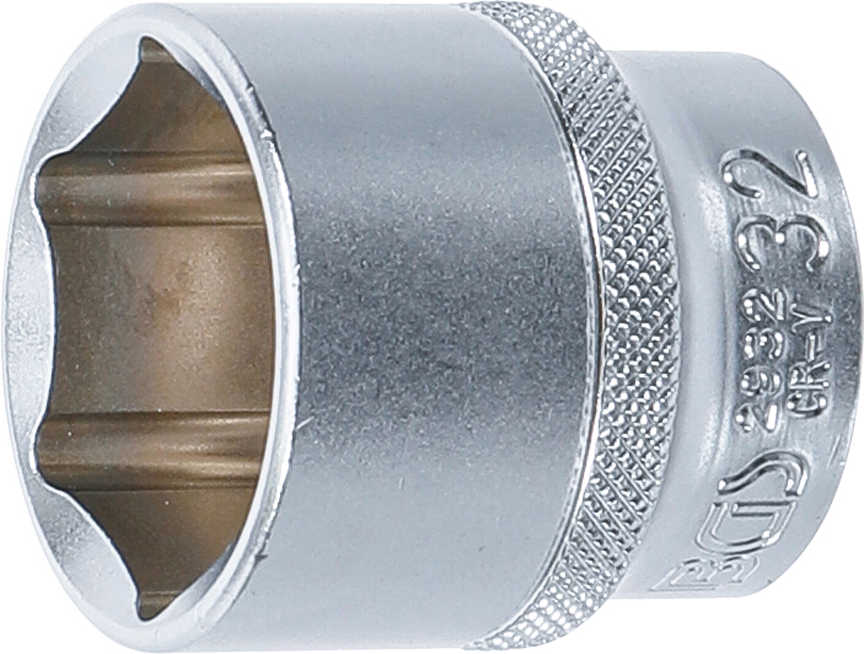 BGS Steckschlüssel-Einsatz Sechskant | Antrieb Innenvierkant 12,5 mm (1/2") | SW 32 mm