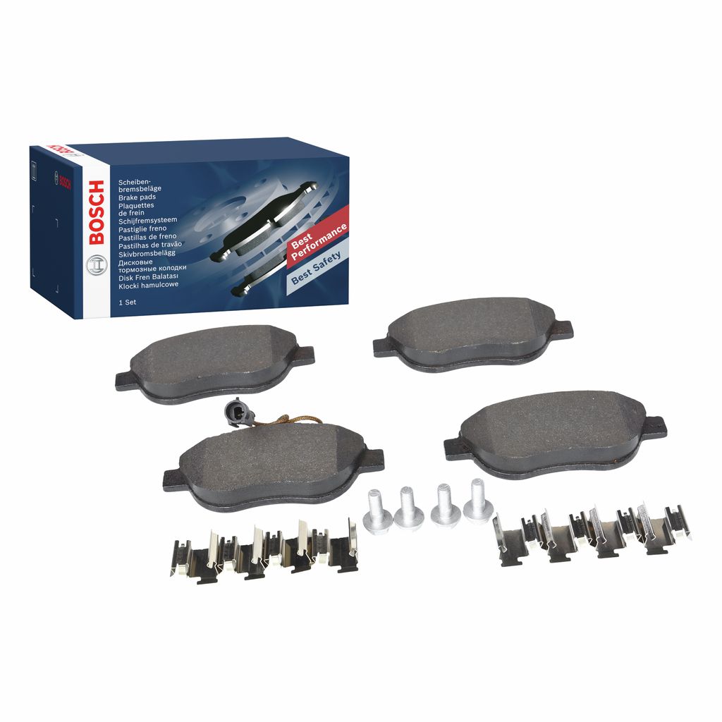 Bremsbelagsatz, Scheibenbremse 0 986 424 596 “BOSCH”