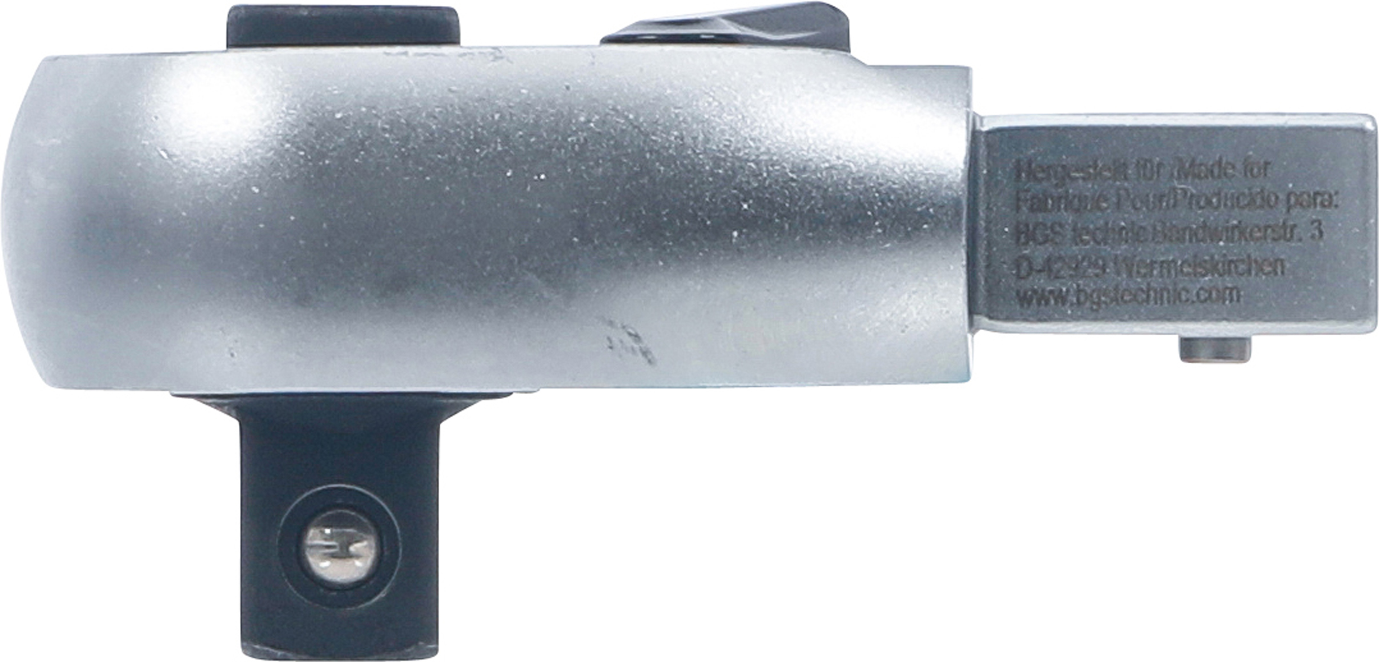 BGS Einsteck-Umschaltknarre | 12,5 mm (1/2") | Aufnahme 14 x 18 mm