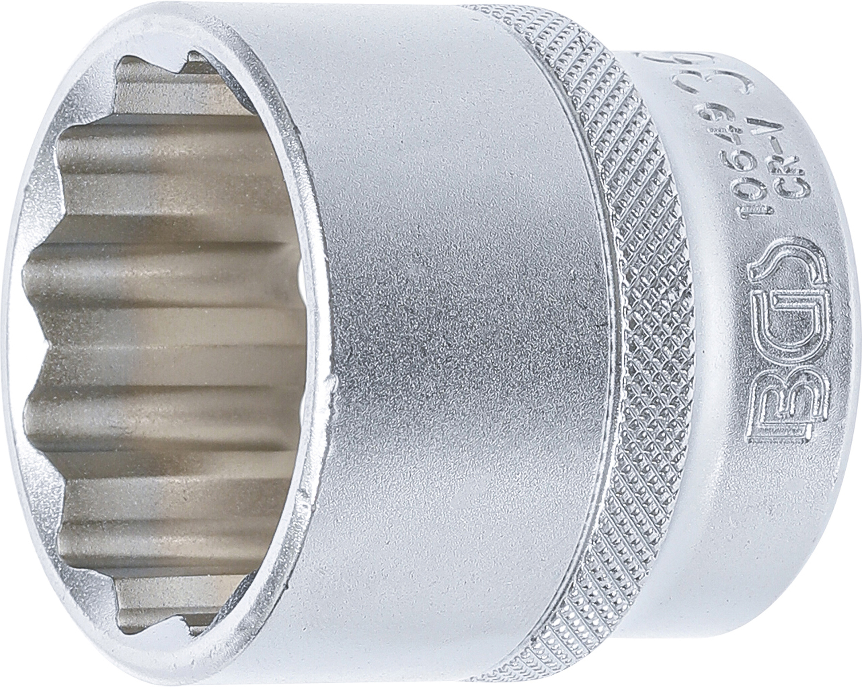 BGS Steckschlüssel-Einsatz Zwölfkant | Antrieb Innenvierkant 12,5 mm (1/2") | SW 36 mm