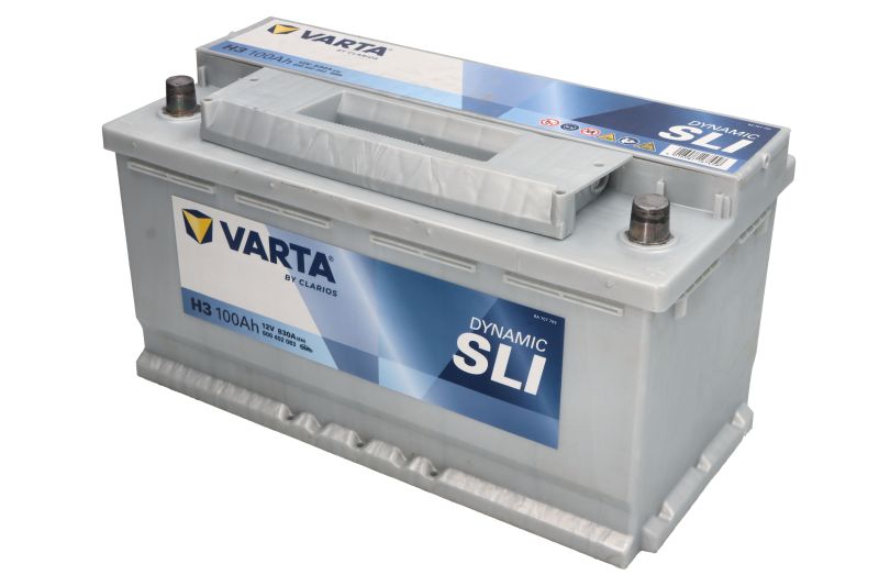 Starterbatterie VARTA H3 Dynamic SLI Autobatterie 12V 100Ah 830A