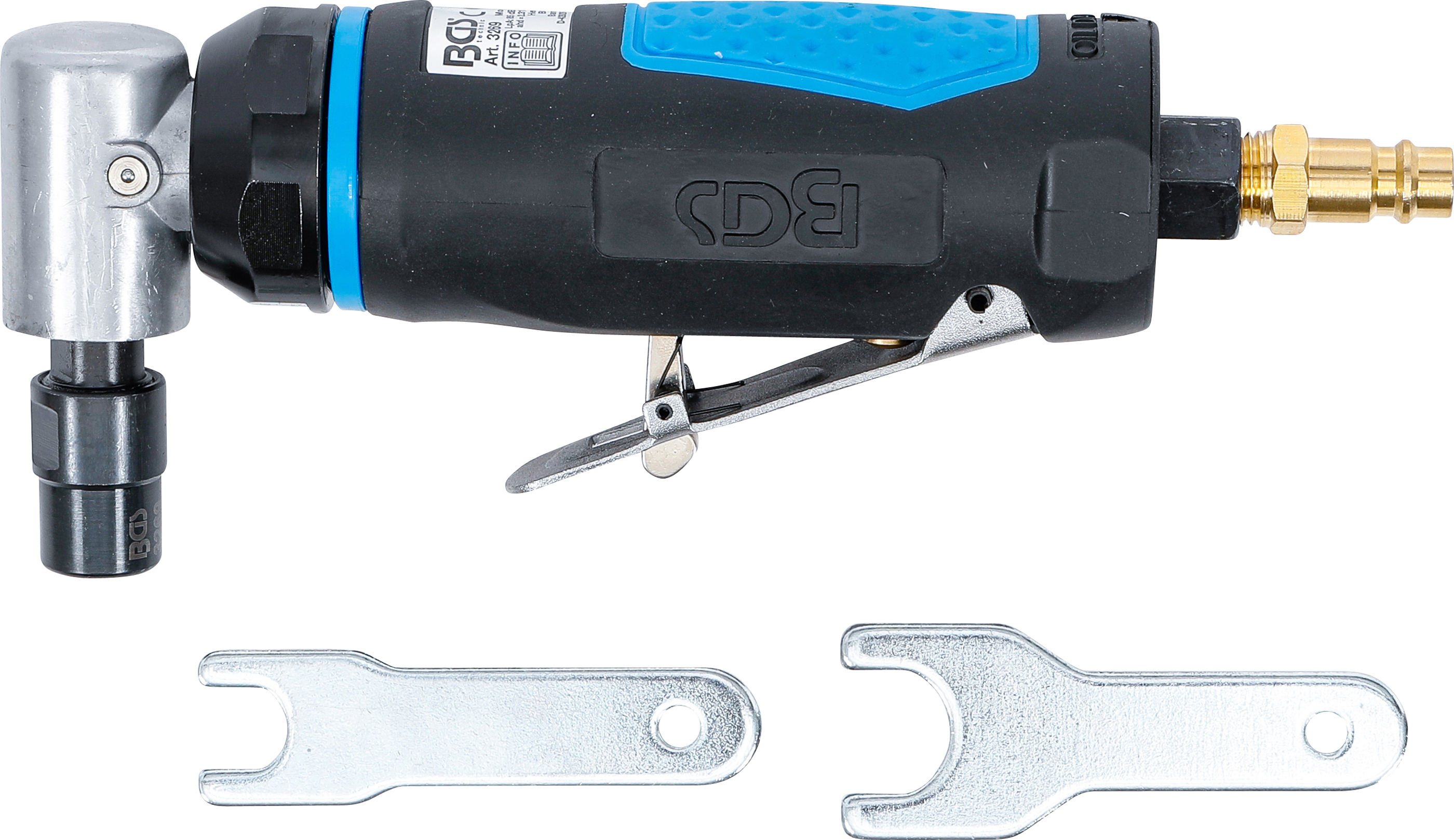 BGS Stabschleifer | 90° abgewinkelt | 155 mm