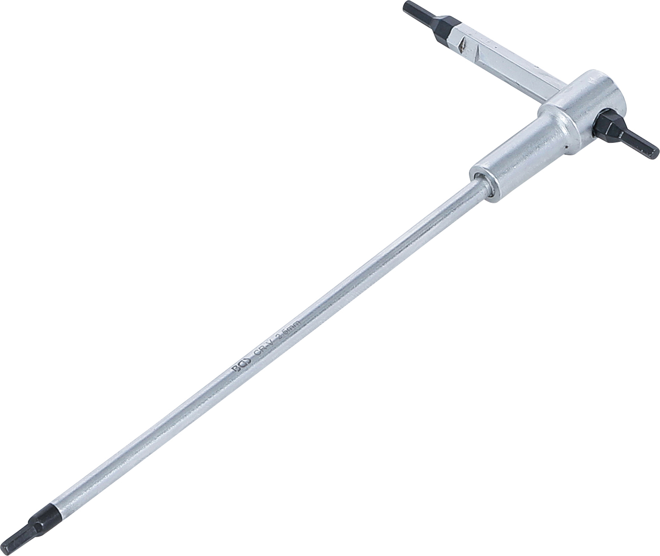 BGS Schraubendreher mit T-Gleitgriff | Innensechskant | 2,5 mm