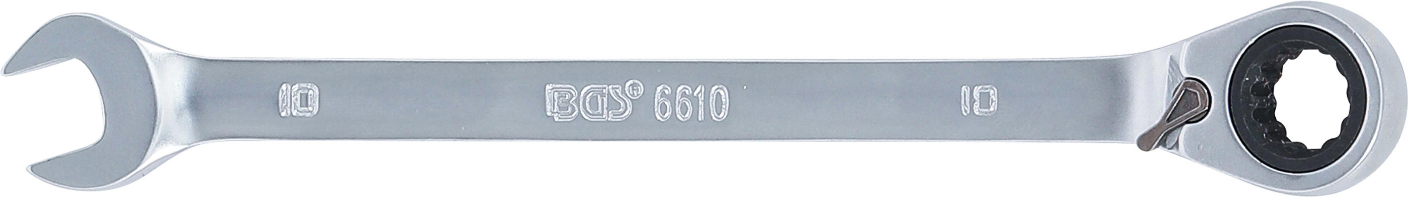 BGS Ratschenring-Maulschlüssel | umschaltbar | SW 10 mm
