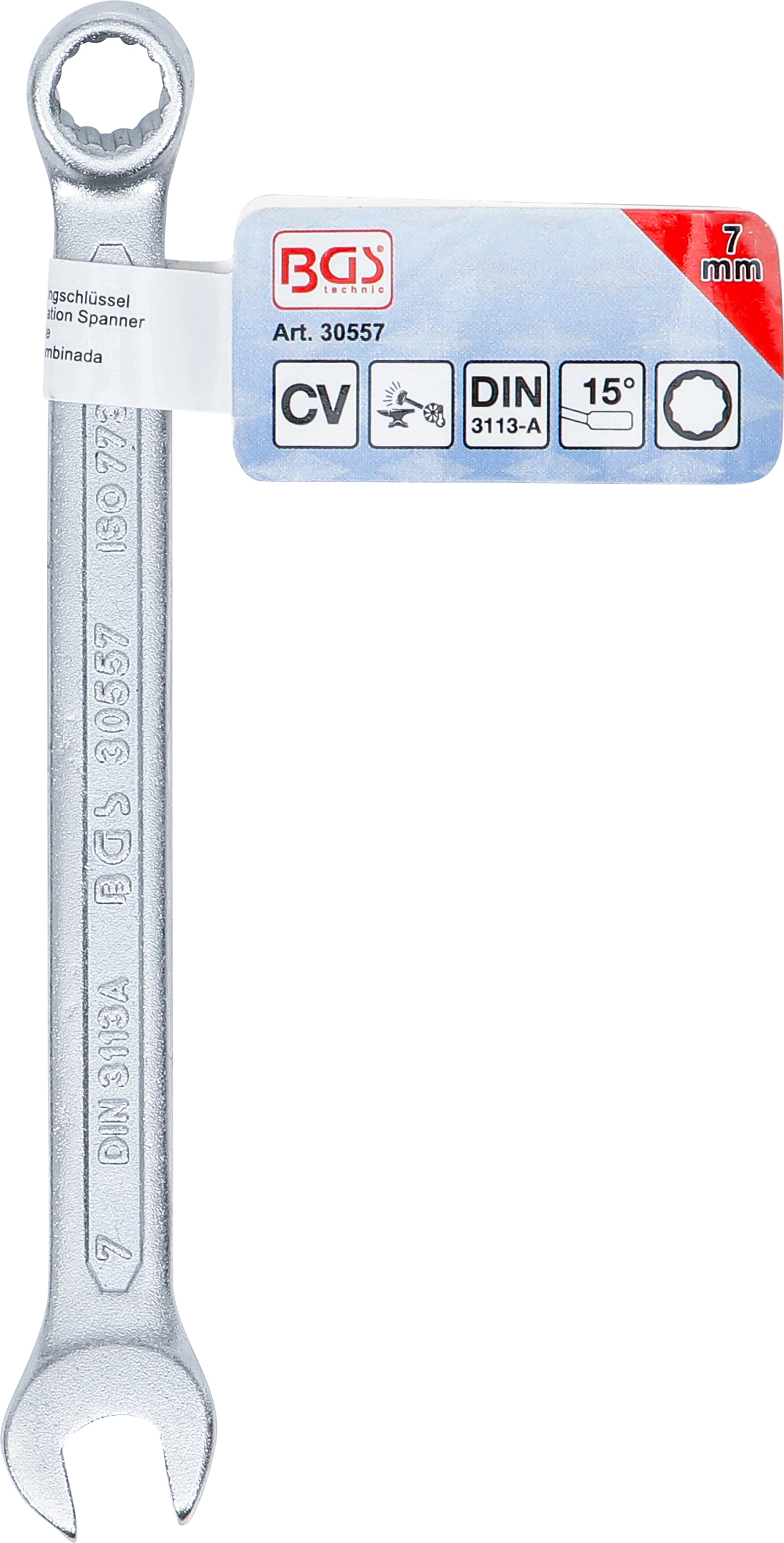 BGS Maul-Ringschlüssel | SW 7 mm