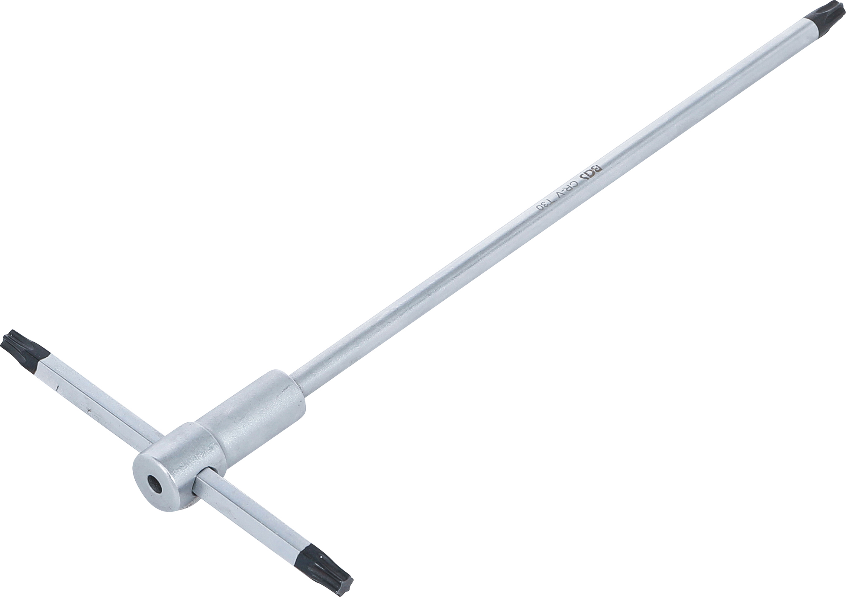 BGS Schraubendreher mit T-Gleitgriff | T-Profil (für Torx) | T30