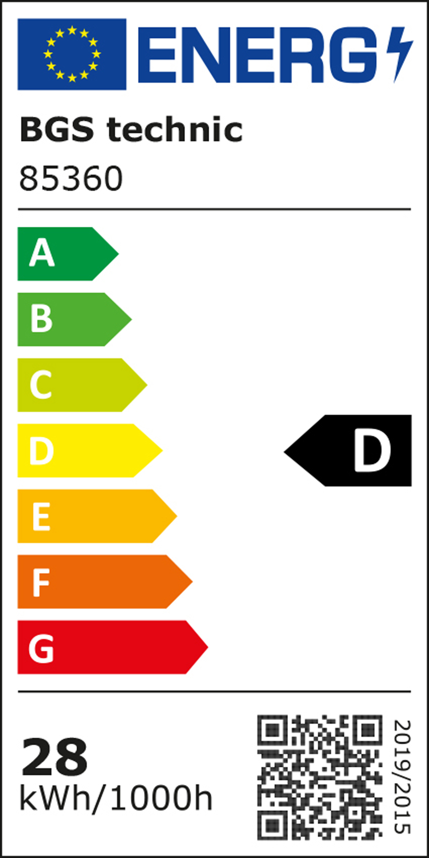 BGS Hybrid Duo-SMD-LED-Arbeits-Strahler | mit Stativ