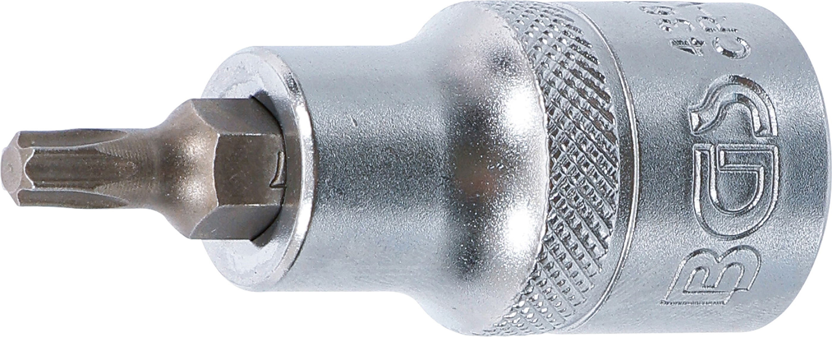 BGS Bit-Einsatz | Antrieb Innenvierkant 12,5 mm (1/2") | T-Profil (für Torx) T27