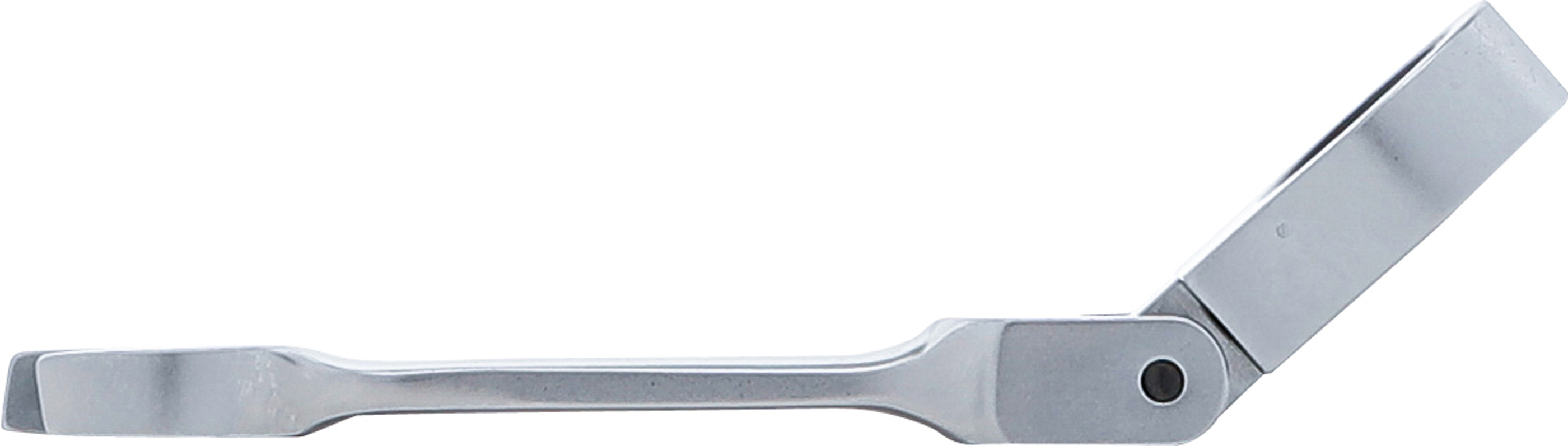 BGS Ratschenring-Maulschlüssel | kurz | abwinkelbar | SW 10 mm