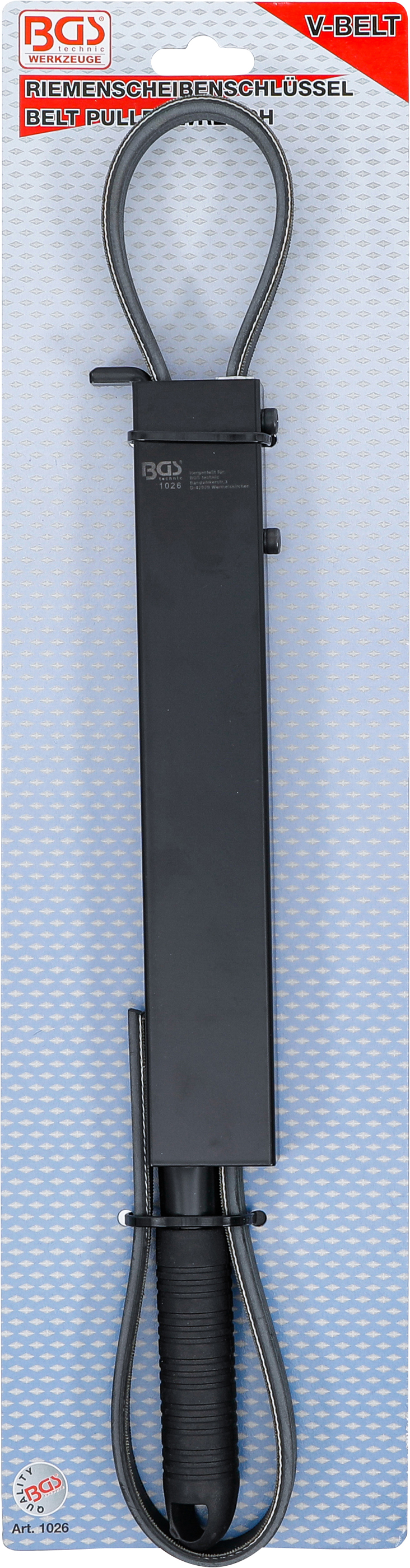 BGS Riemenscheibenschlüssel für Keilrippenriemen und Flachriemen