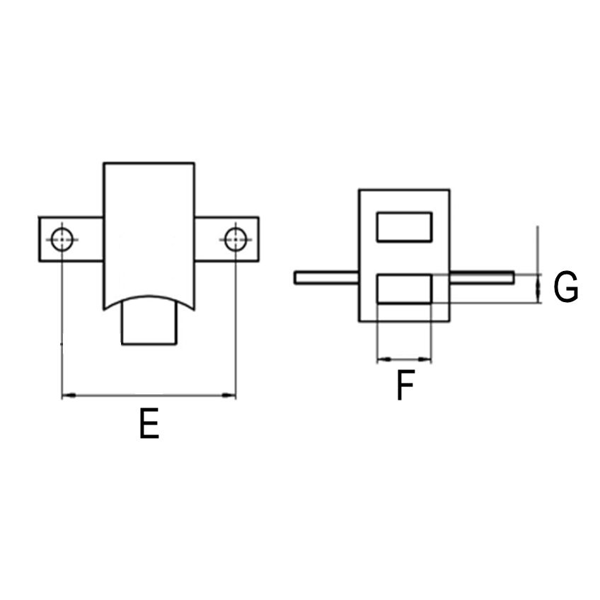 Halter, Kohlebürsten