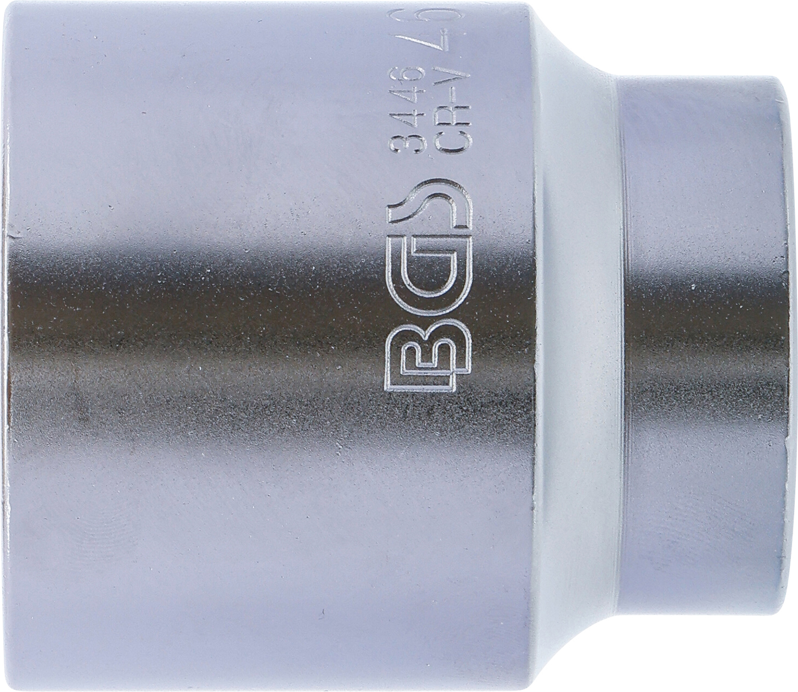BGS Steckschlüssel-Einsatz Sechskant | Antrieb Innenvierkant 20 mm (3/4") | SW 46 mm