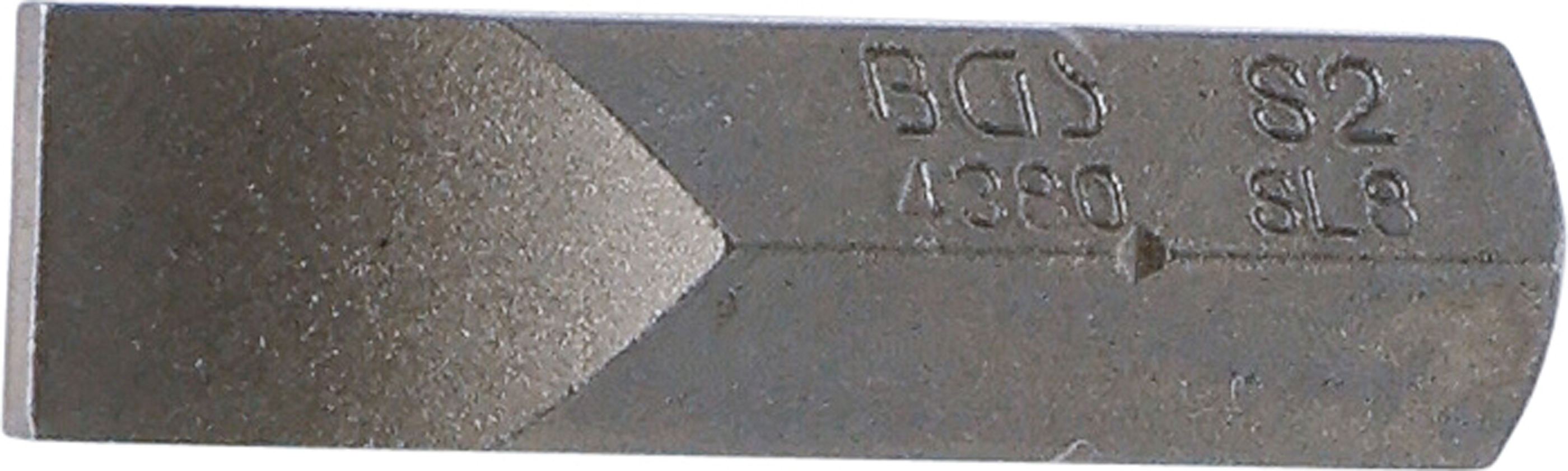 BGS Bit | Länge 30 mm | Antrieb Außensechskant 8 mm (5/16") | Schlitz 8 mm