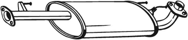 Mittelschalldämpfer