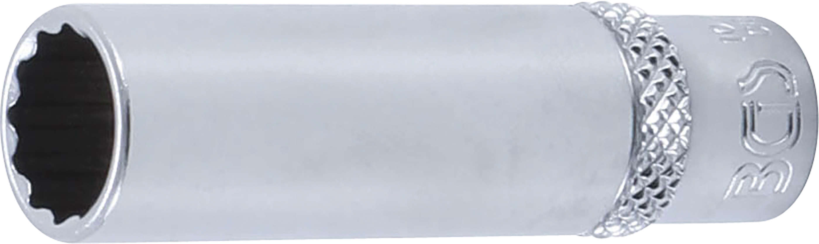 BGS Steckschlüssel-Einsatz Zwölfkant, tief | Antrieb Innenvierkant 6,3 mm (1/4") | SW 10 mm