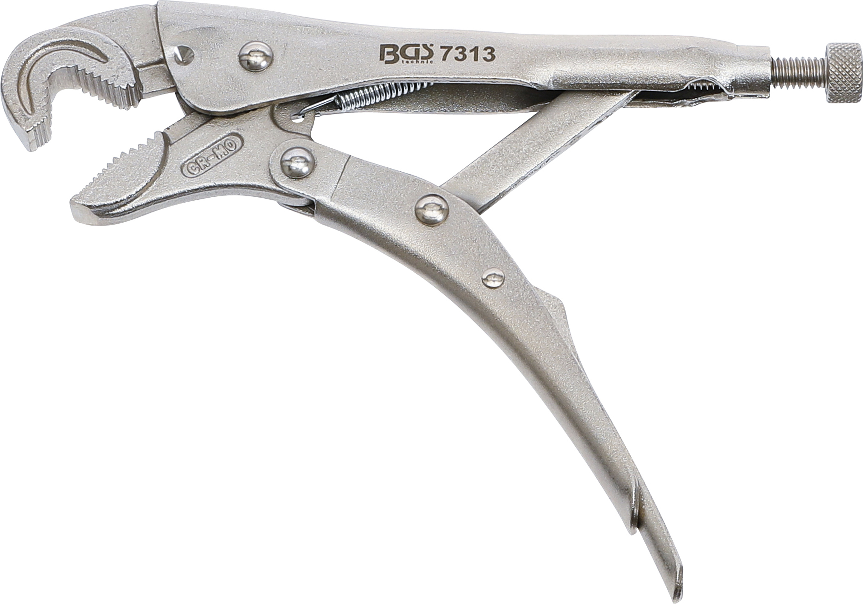 BGS Spezial-Gripzange | runde Form | 175 mm | 6 - 21 mm