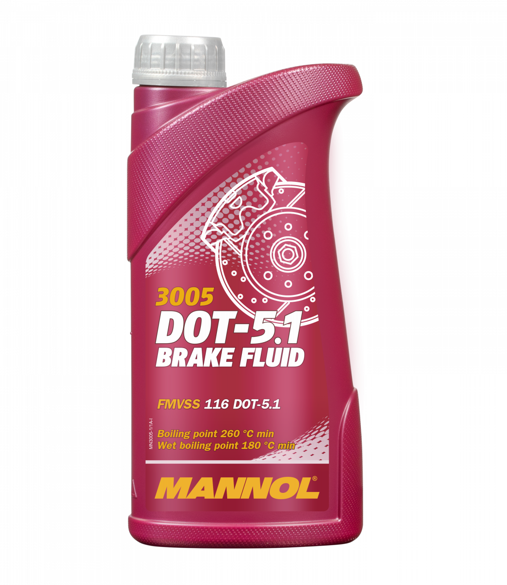 Mannol 3005 Bremsflüssigkeit DOT-5.1 Brake Fluid 1 Liter