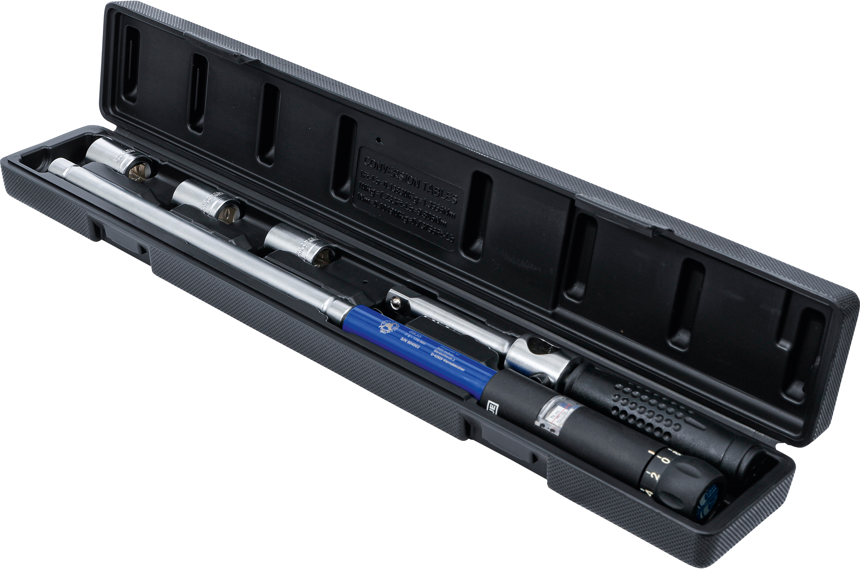 BGS Kreuz- / Drehmomentschlüssel | Abtrieb Außenvierkant 12,5 mm (1/2") | 70 - 170 Nm