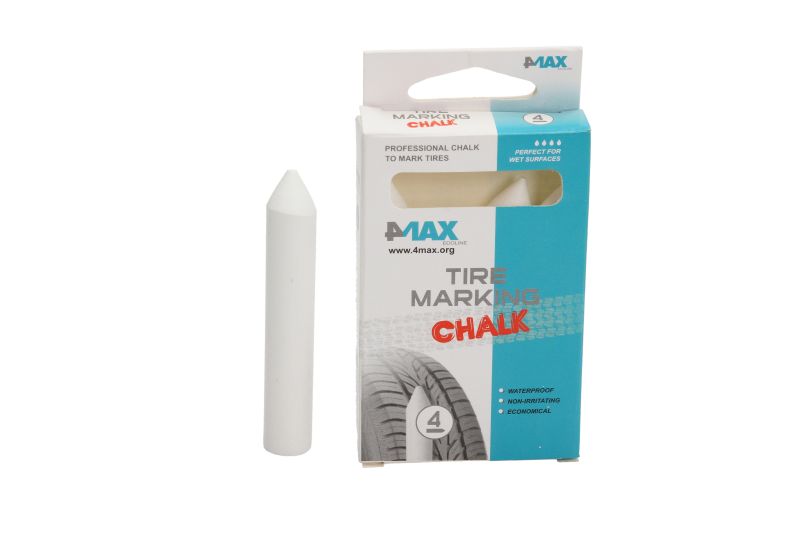 4Max Tire Marking Chalk weisse Reifenmarkierkreide Reifenmarkierer Weiß