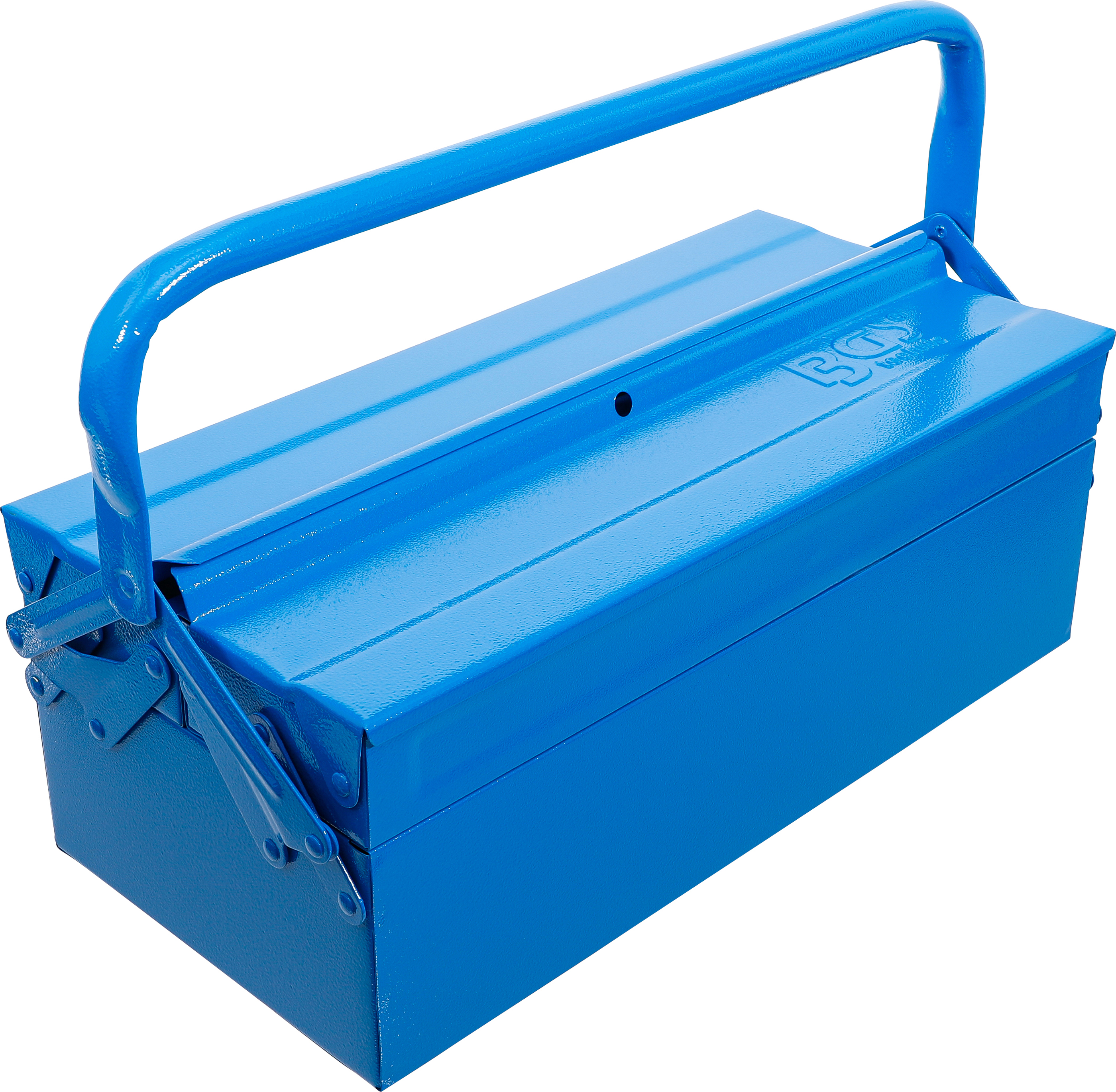 BGS Metall-Werkzeugkasten | leer | 420 x 200 x 150 mm | 3 Fächer