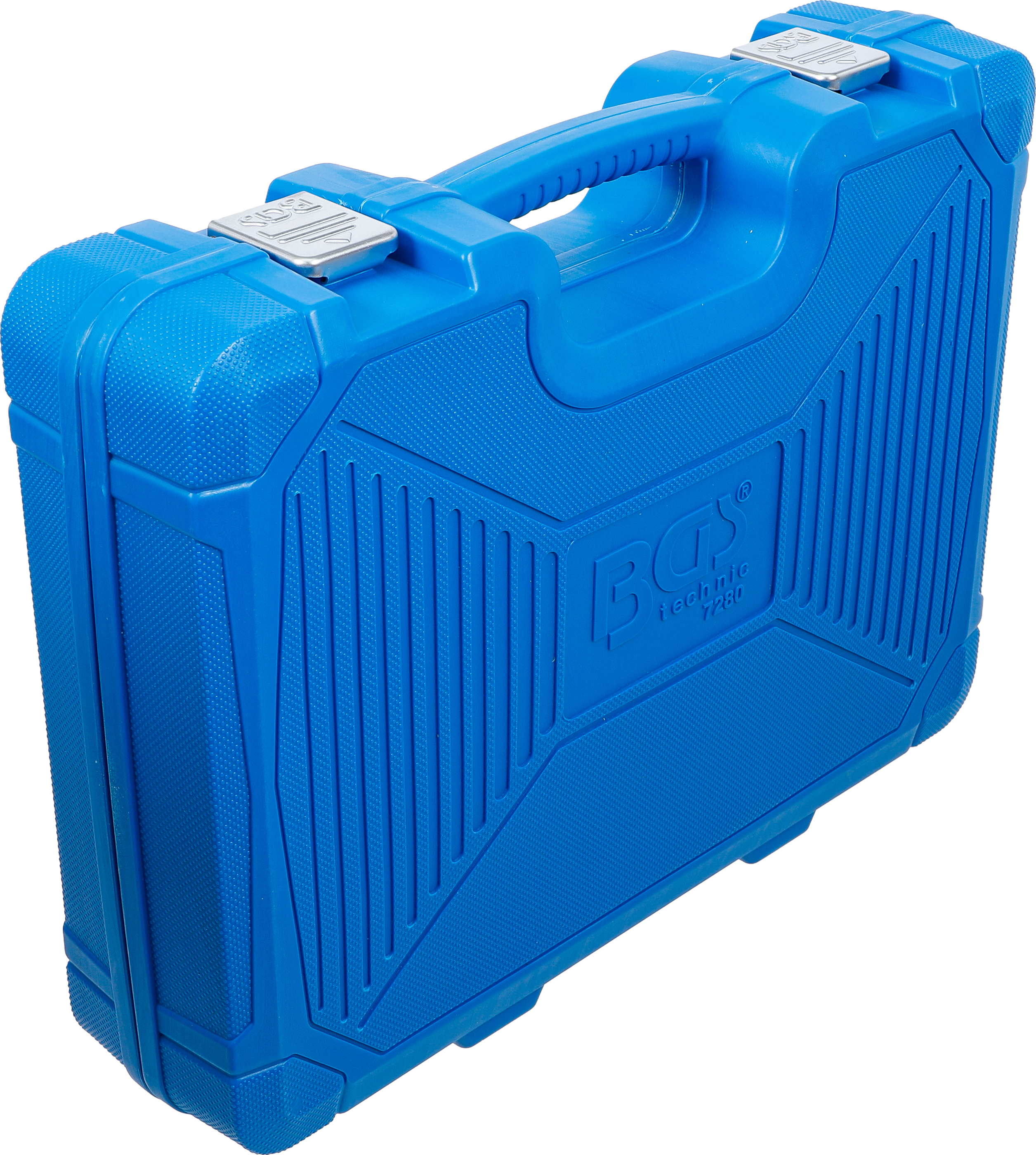 BGS Kraft-Steckschlüssel-Einsatz-Satz Sechskant | Antrieb Innenvierkant 12,5 mm (1/2") | SW 9 - 30 mm | 40-tlg.