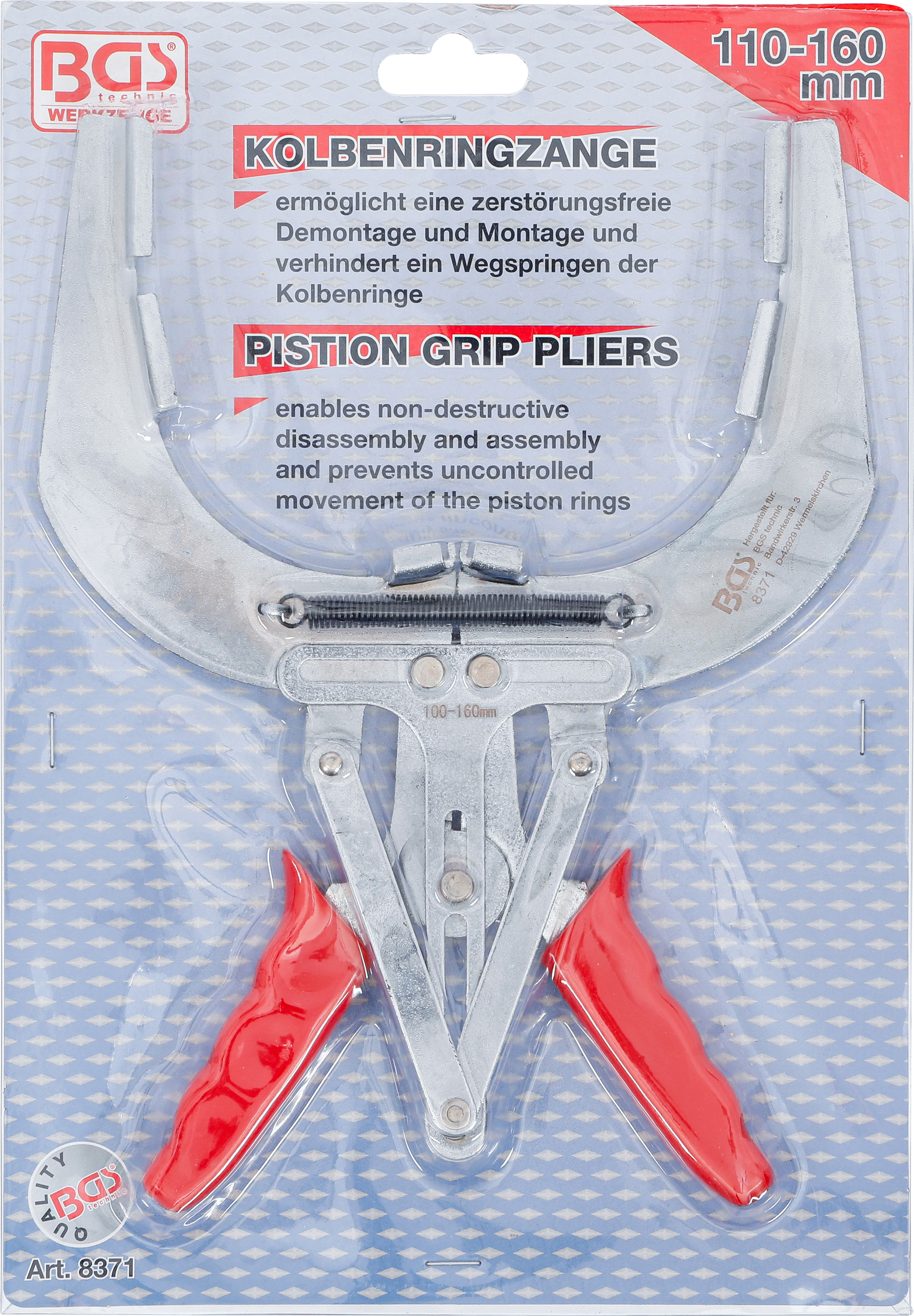 BGS Kolbenring-Zange | 40 - 100 mm