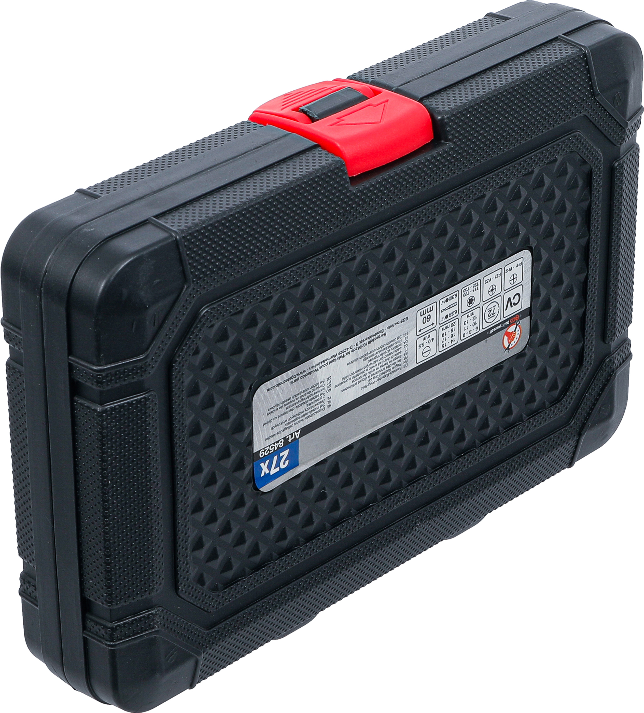 BGS Einsteck-Ratschenring-Schlüssel- und Bit-Satz | 6 - 20 mm | 27-tlg.