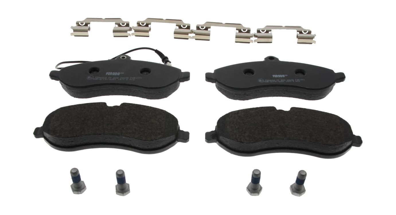 Bremsbelagsatz, Scheibenbremse