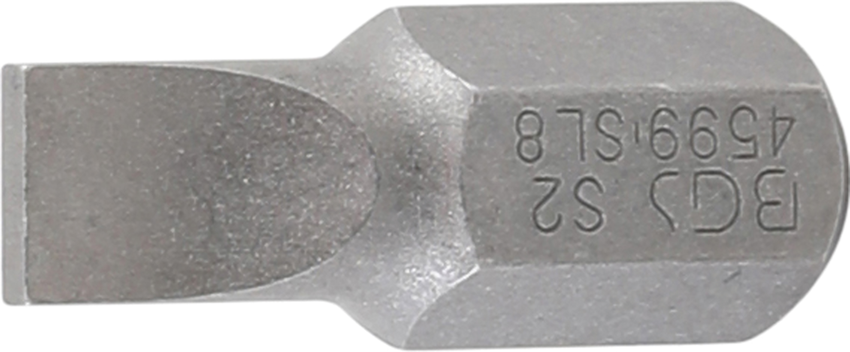 BGS Bit | Länge 30 mm | Antrieb Außensechskant 10 mm (3/8") | Schlitz 8 mm