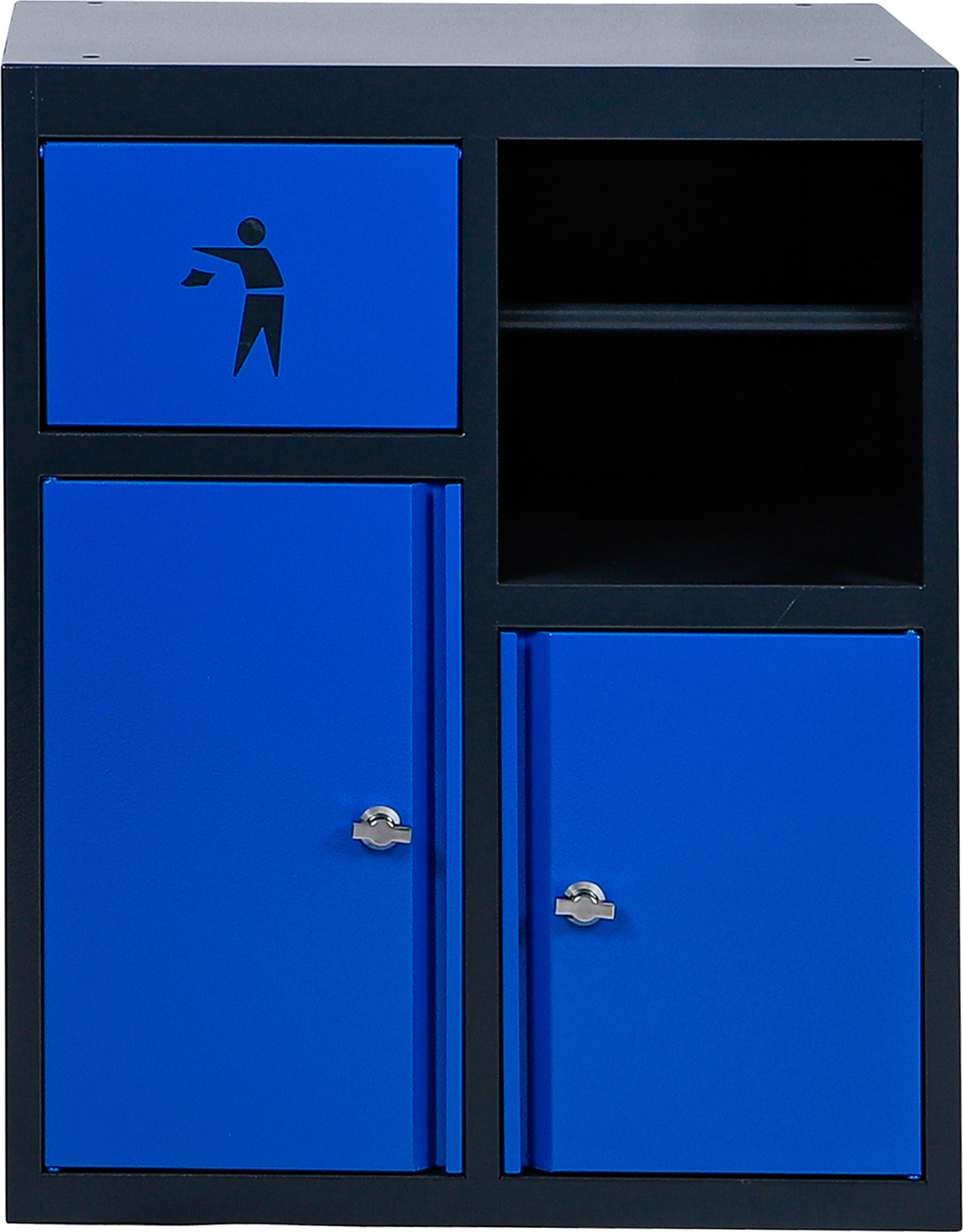 BGS Unterschrank | mit Rollenhalter und Abfallmodul