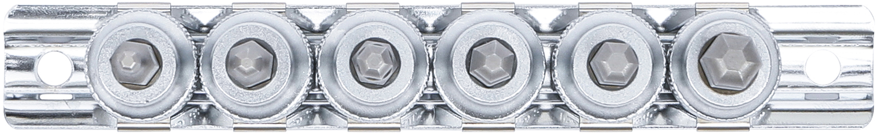 BGS Bit-Einsatz-Satz | Antrieb Innenvierkant 10 mm (3/8") | Innensechskant mit Kugelkopf 3 - 8 mm | 6-tlg.