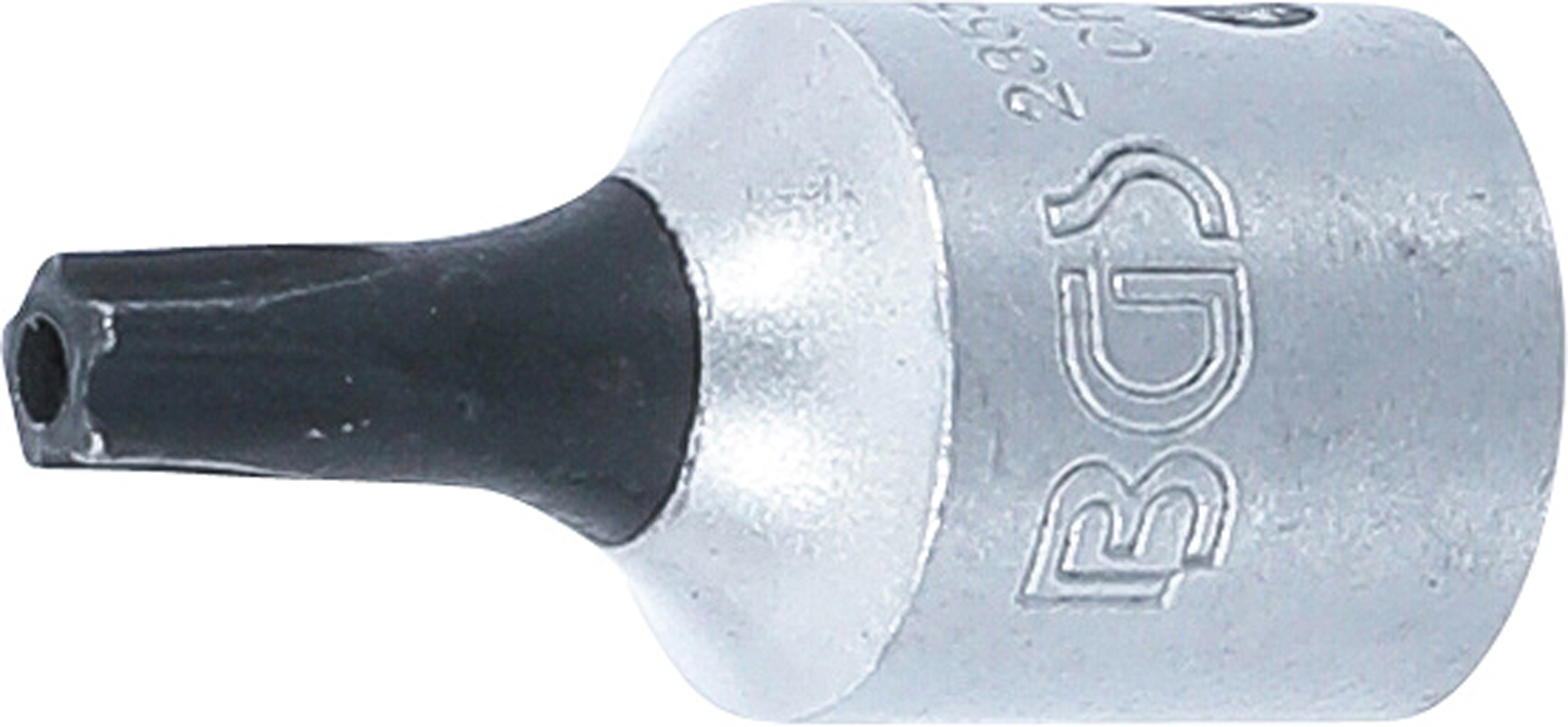 BGS Bit-Einsatz | Antrieb Innenvierkant 6,3 mm (1/4") | TS-Profil (für Torx Plus) mit Bohrung TS20