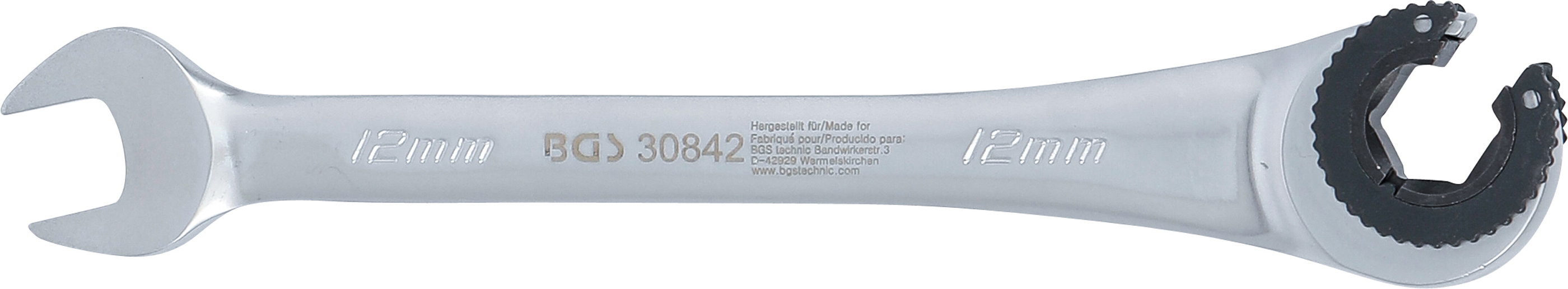 BGS Ratschenring-Maulschlüssel | offen | SW 12 mm