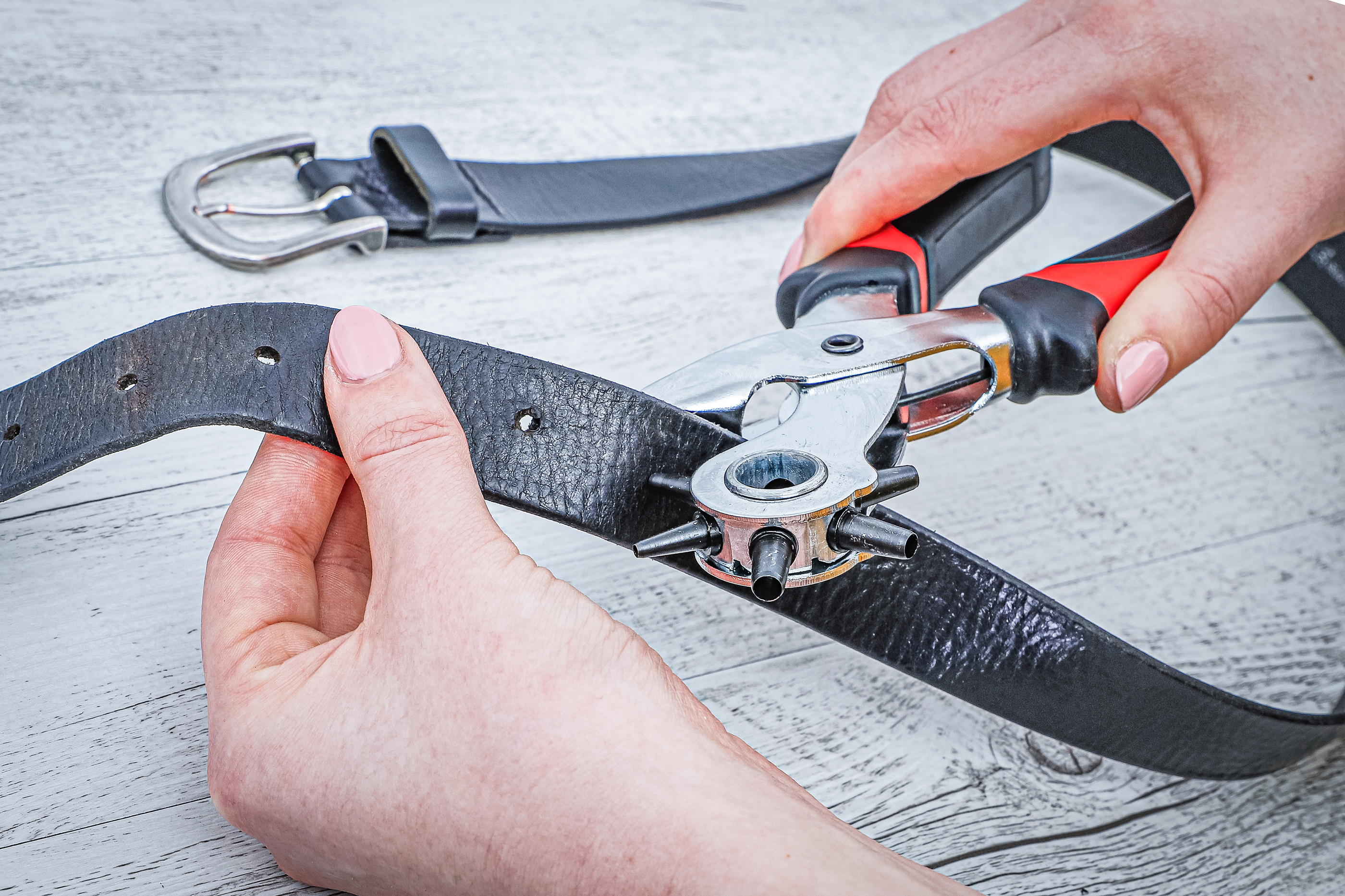 BGS Revolver-Lochzange | schwere Ausführung | 2 - 4,5 mm